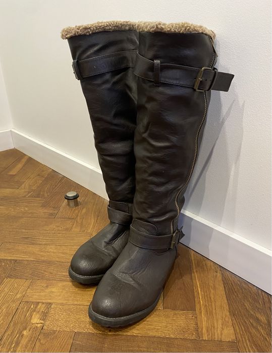 39р зимові чоботи New Look / черевики Ботильйони
