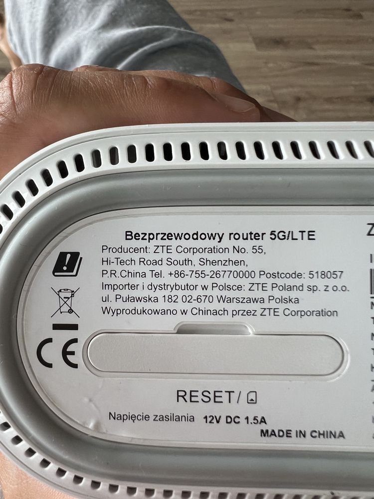 ZTE MC801A router na SIM 4G LTE 5G WiFi T-Mobile