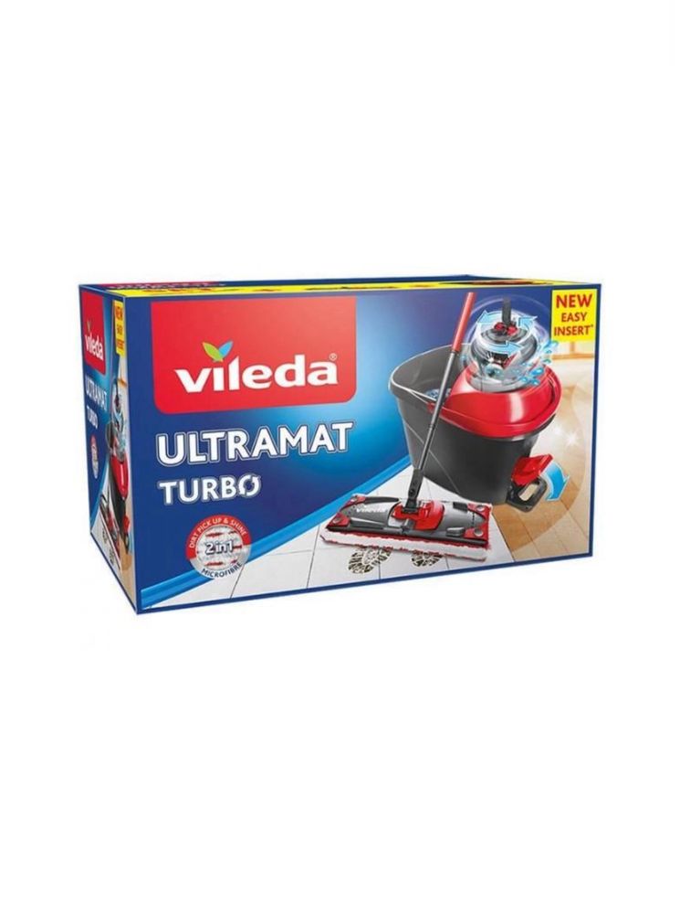 Набір для збирання швабра+відро Vileda Ultramax Turbo