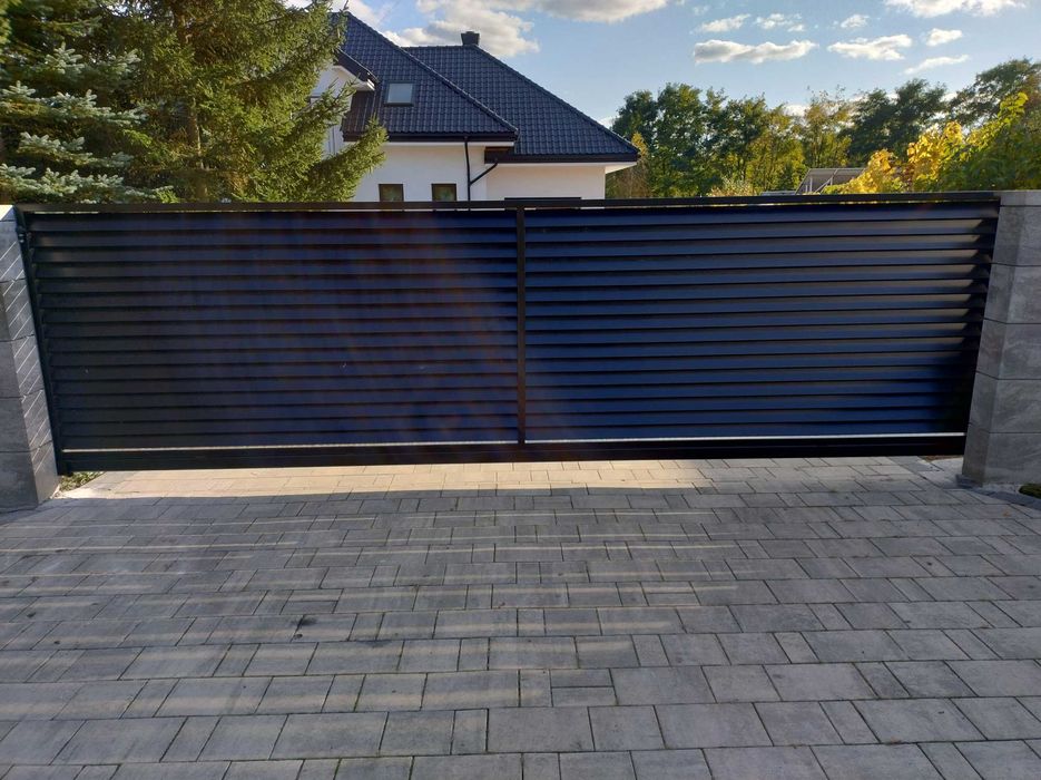 ogrodzenie żaluzjowe