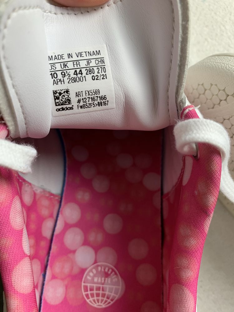 Adidas Stan Smith Cloud White Screaming Pink
