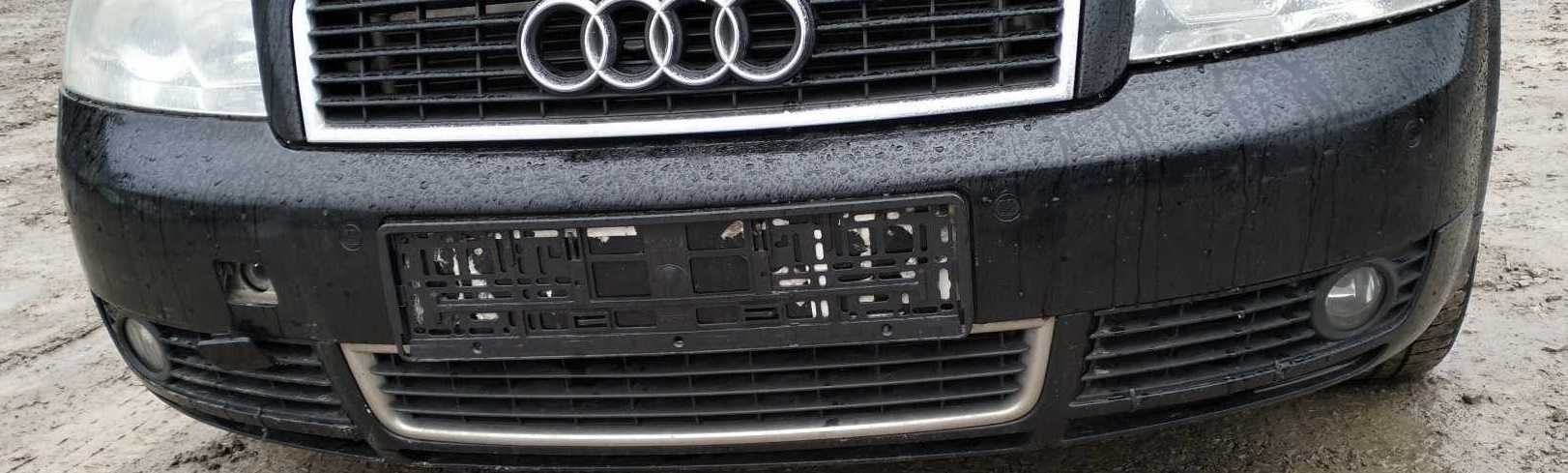 zderzak przedni Audi A4 B6 z czujnikami halogenami, pod xenony, zwykły