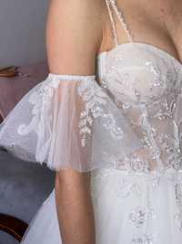 Suknia ślubna biała rozmiar xs