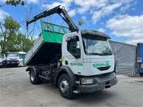Renault MIDLUM 220 DCI* Wywrotka* HDS HIAB 088 B2 DUO* DMC 16T* Z Francji  MIDLUM 220 DCI* Wywrotka* HDS HIAB 088 B2 DUO* DMC 16T* Z Francji