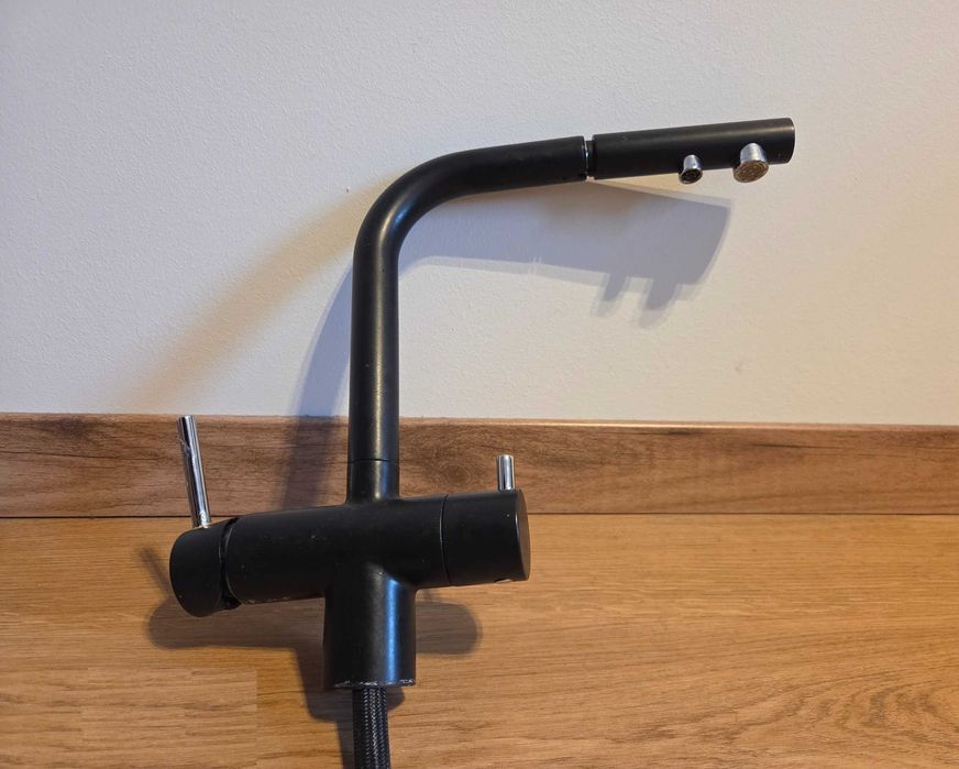 Bateria kuchenna Blanco Fontas-S II Silgranit Look czarny mat