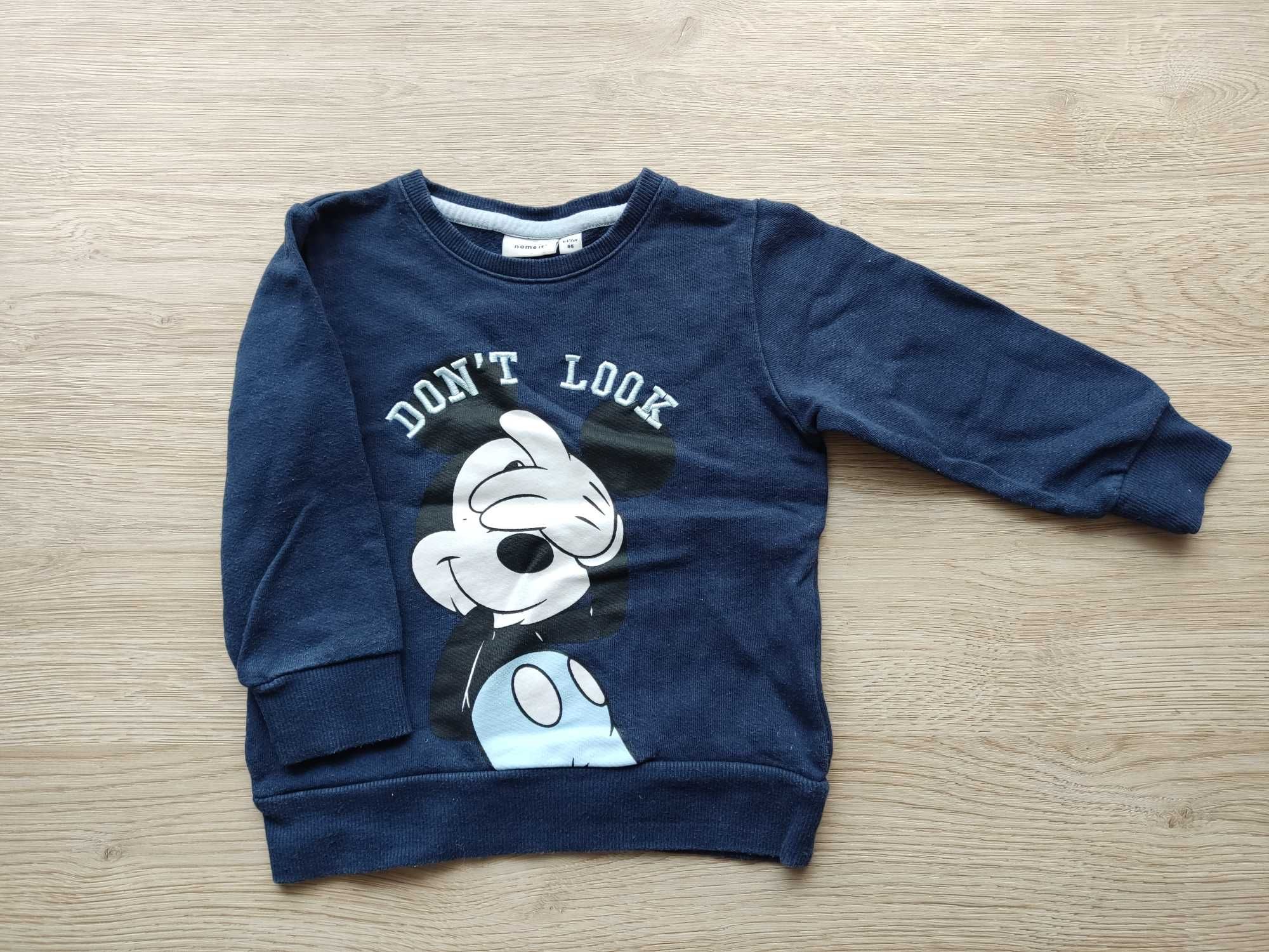 Bluza chłopięca Myszka Miki Mickey Mouse Name it 86