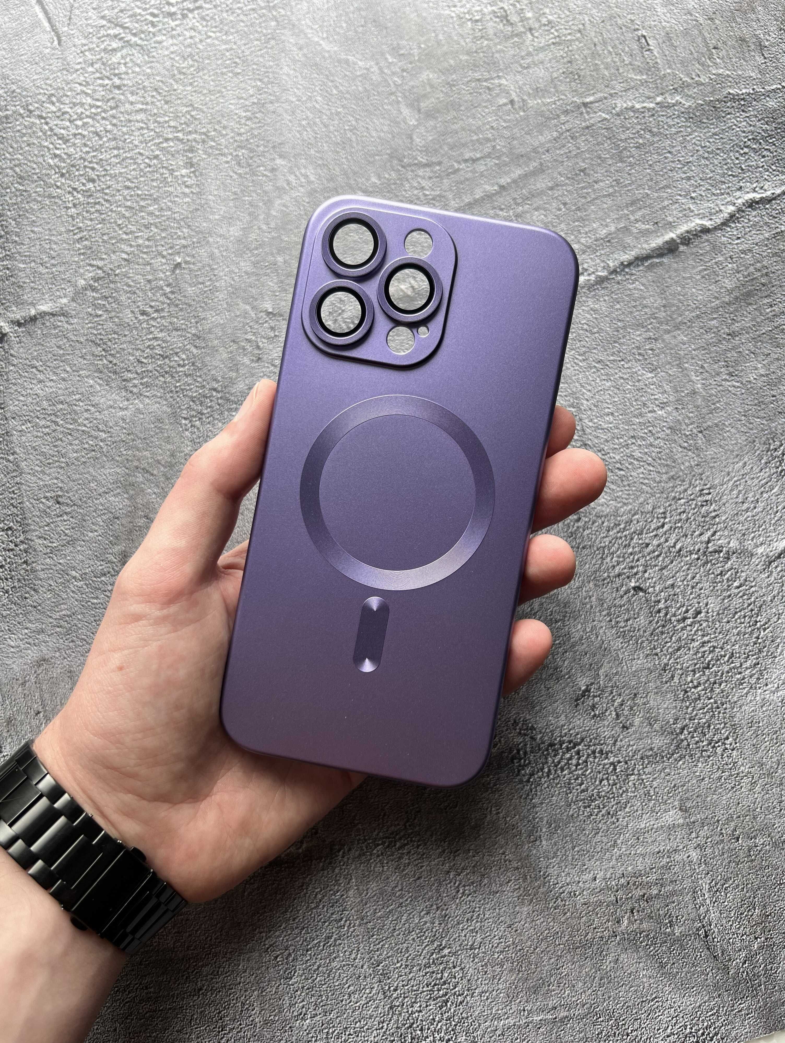 Чехол на iPhone 14 Pro Max и другие, MagSafe Айфон про макс А. 12