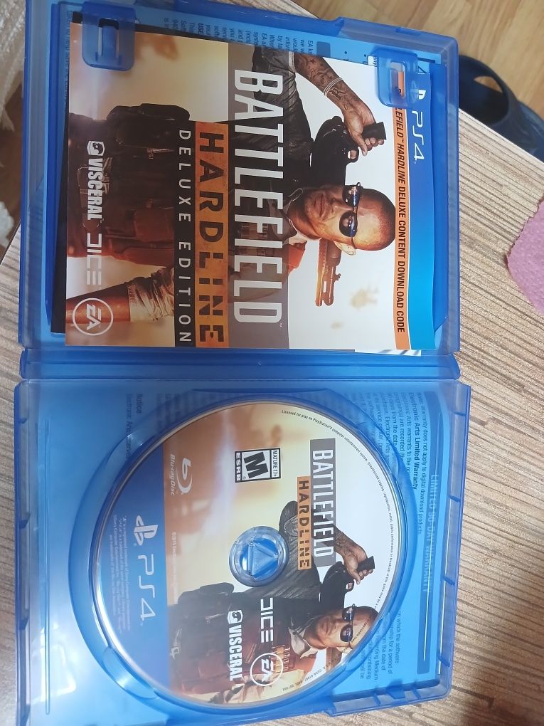 Диск battlefield hardline ps4