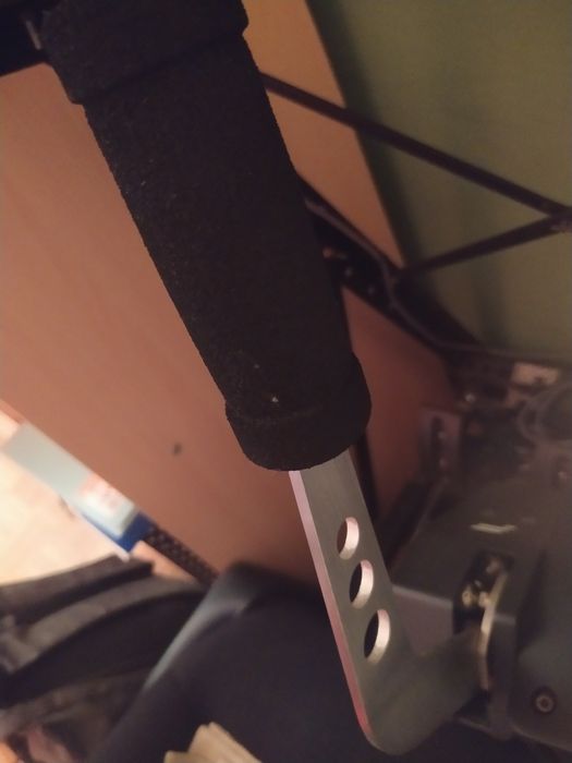 Fanatec base 2.5  volante WRC + travão de mão