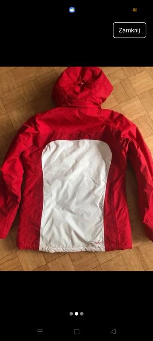 Narciarska damska kurtka zimowa dziewczęca L