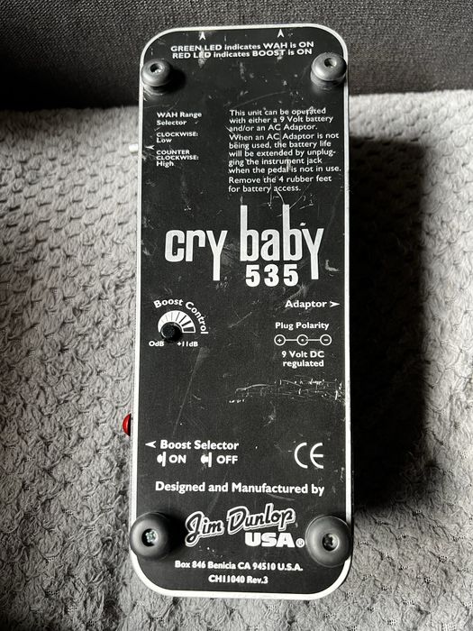 Cry Baby 535 - Wha Wha
