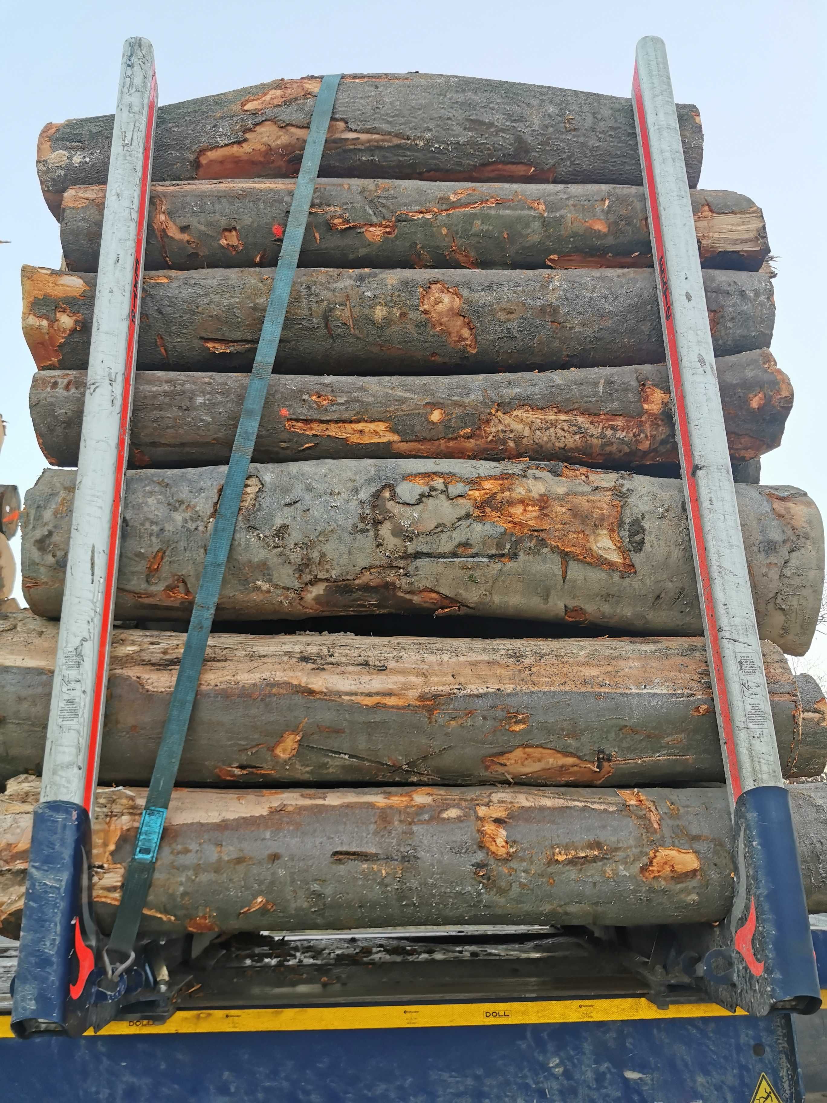 Drewno Opałowe Kominkowe Buk Grab Sezonowany Transport