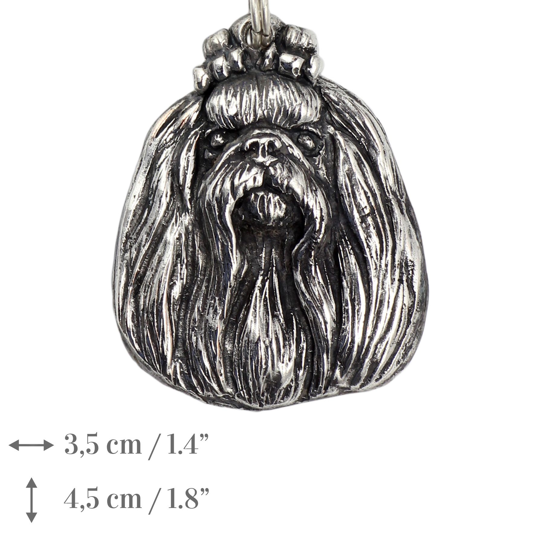 Maltańczyk naszyjnik posrebrzany Art-Dog