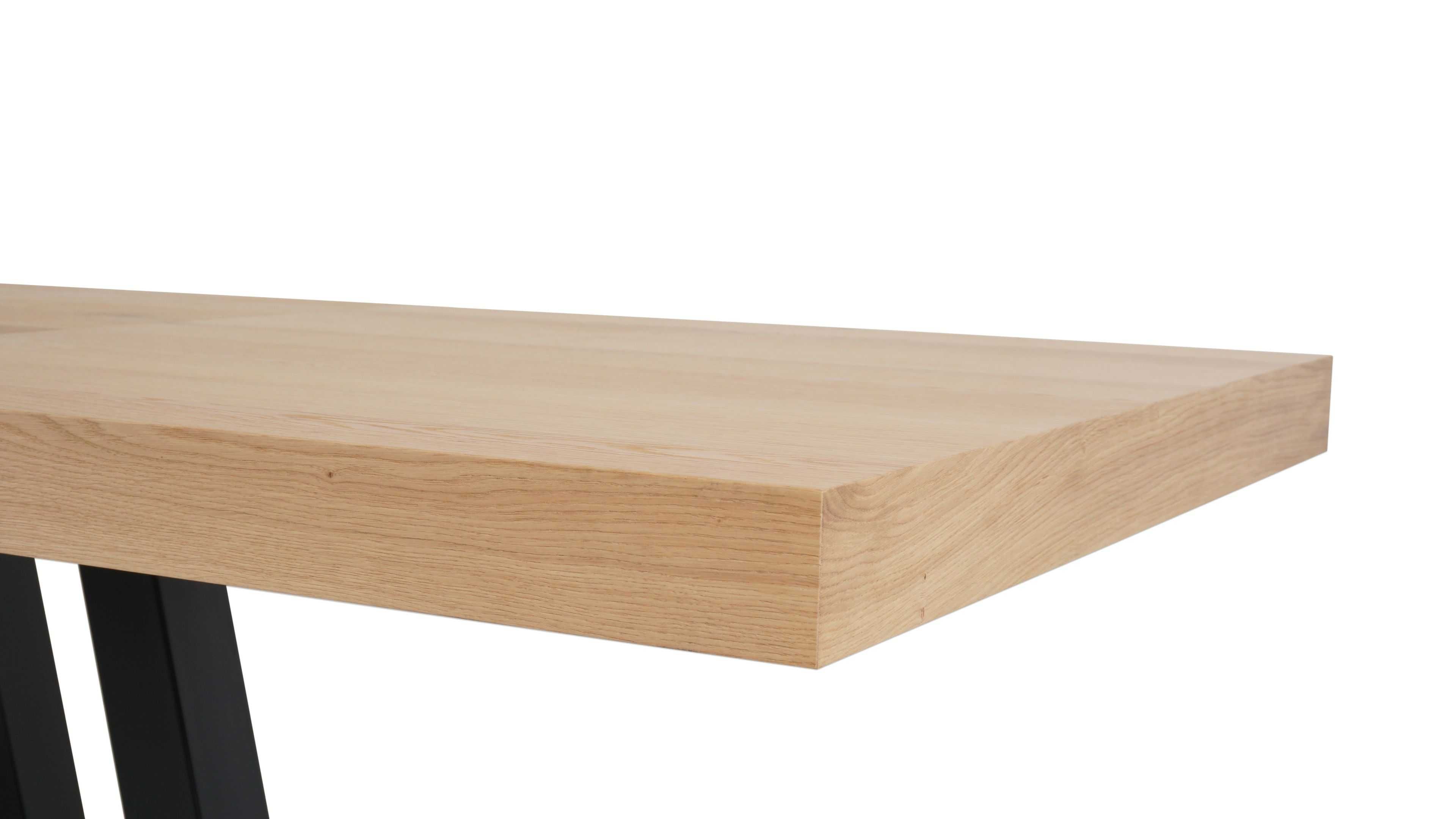 Stół IKON 200 x 100 cm rozkładany dąb nat dziki