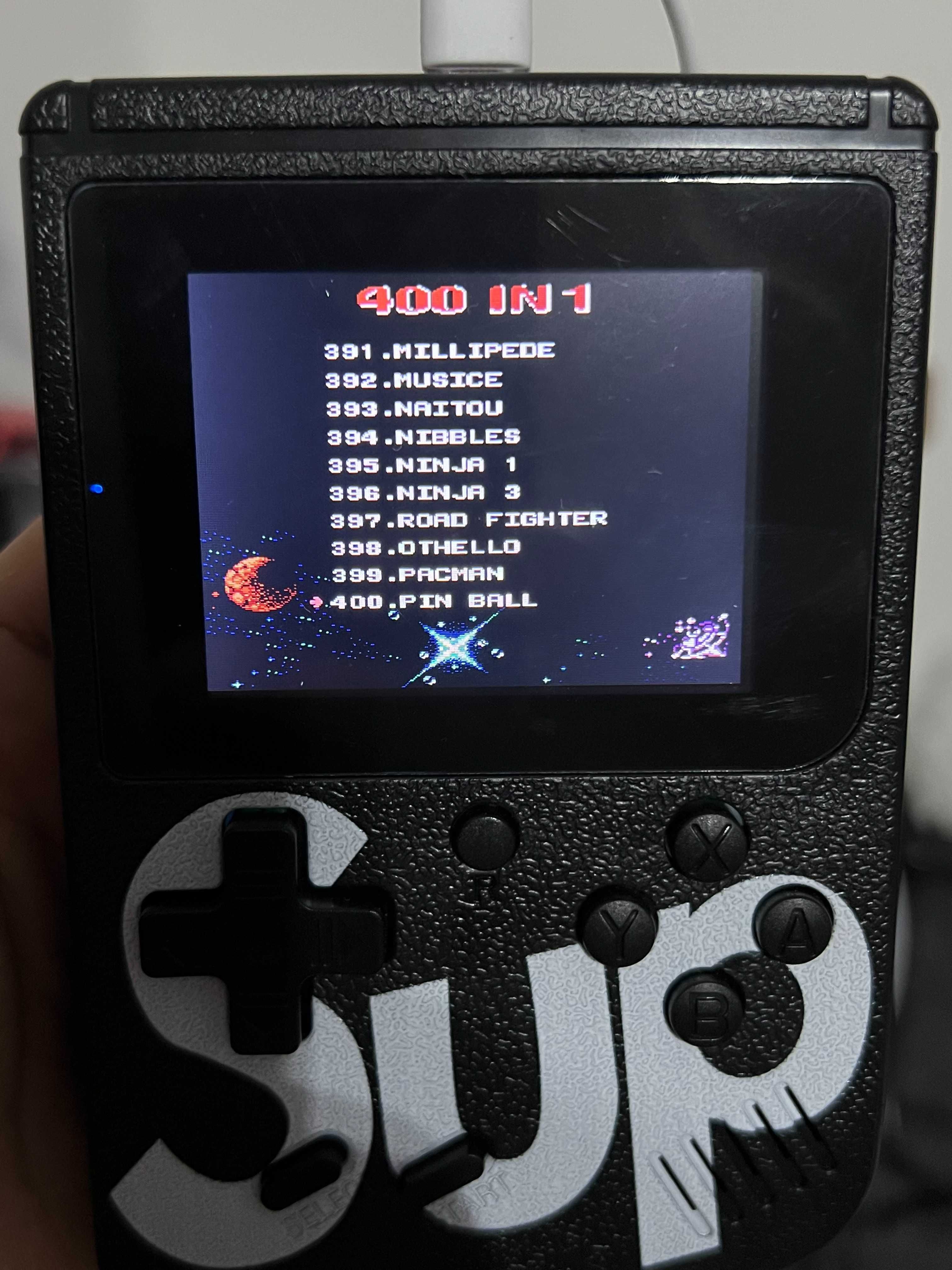 Consola retro game com 400 Jogos
