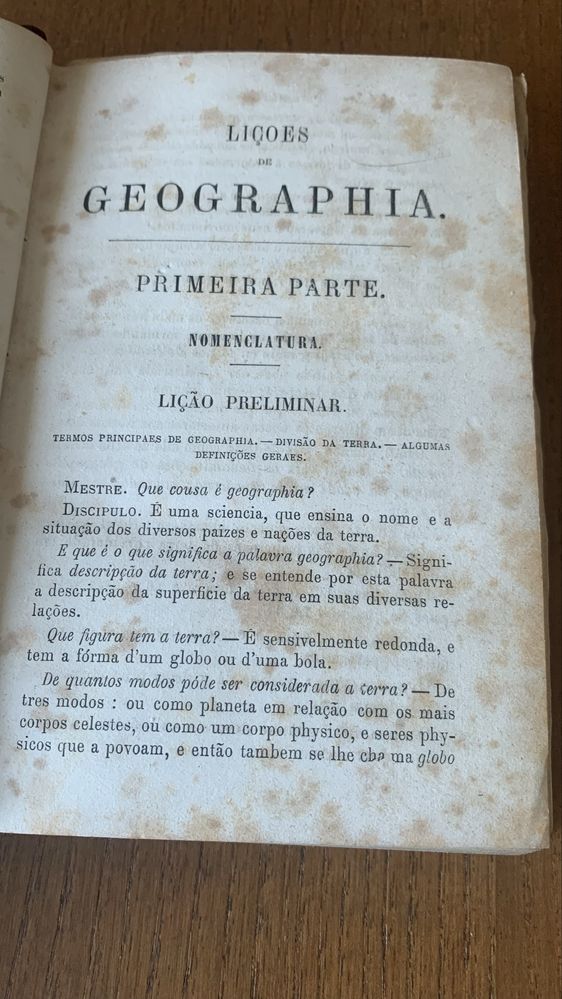 Lições de Geographia