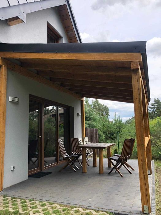 Domek w lesie nad morzem przyjazny psom.