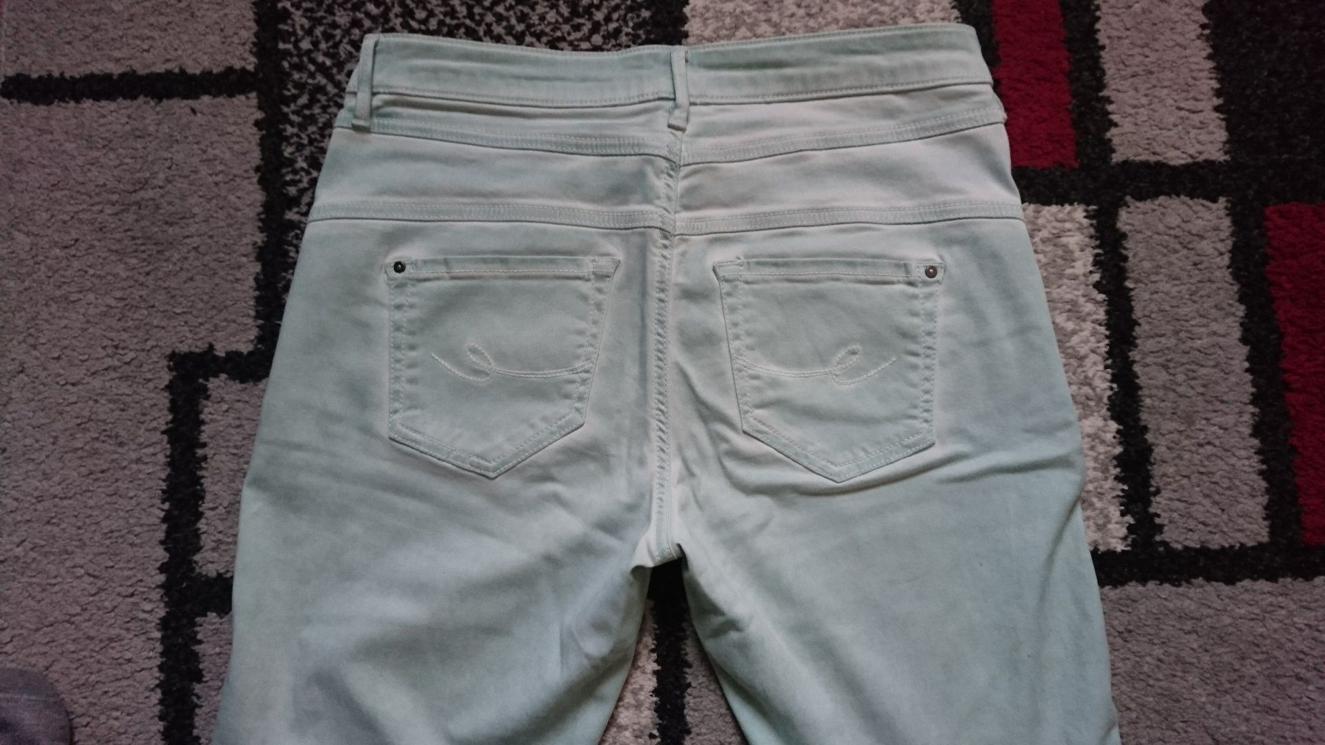 Весенние, летние джинсы EDC на высокой посадке. Производство Тунис