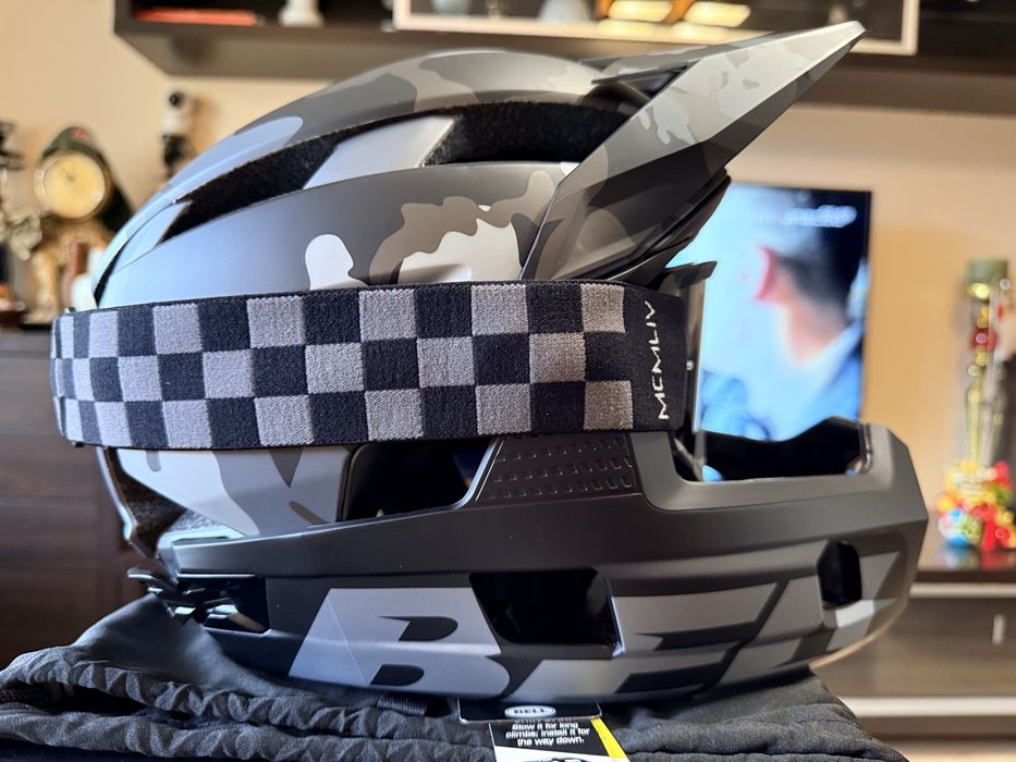 Kask full face BELL SUPER AIR R MIPS SPHERICAL (czarno-szary)