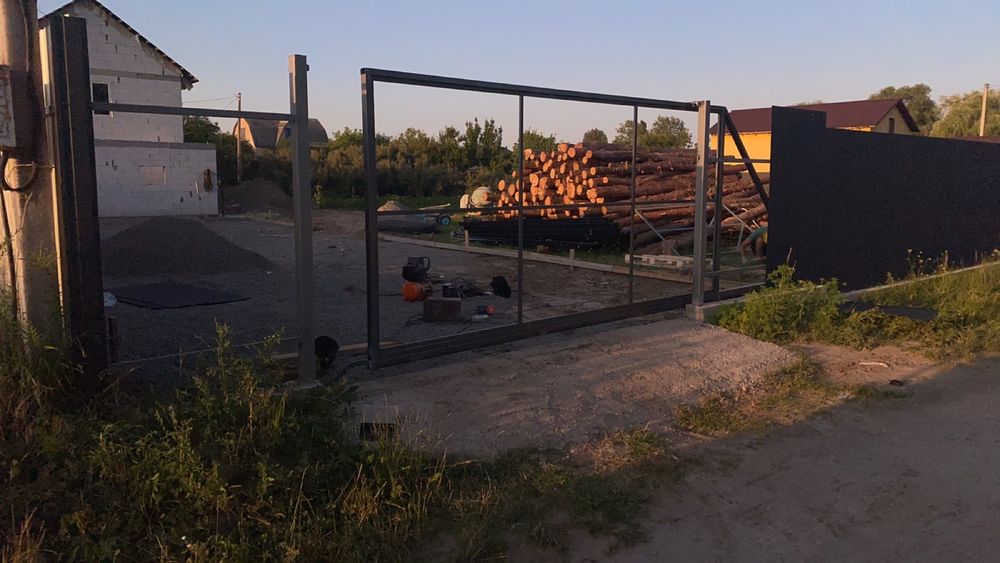 Навеси забори ворота під ключ