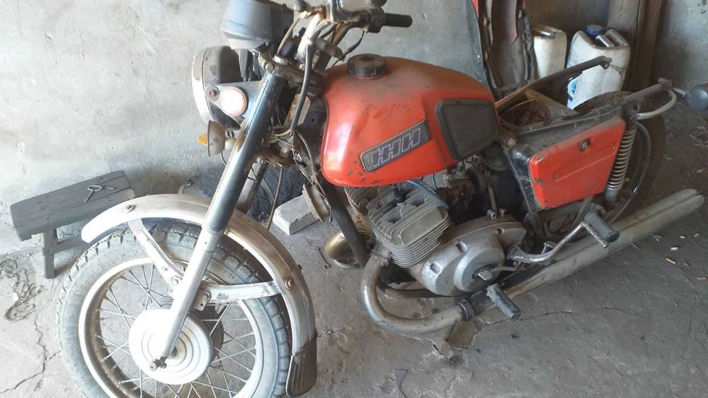 Мотоцикол не находу