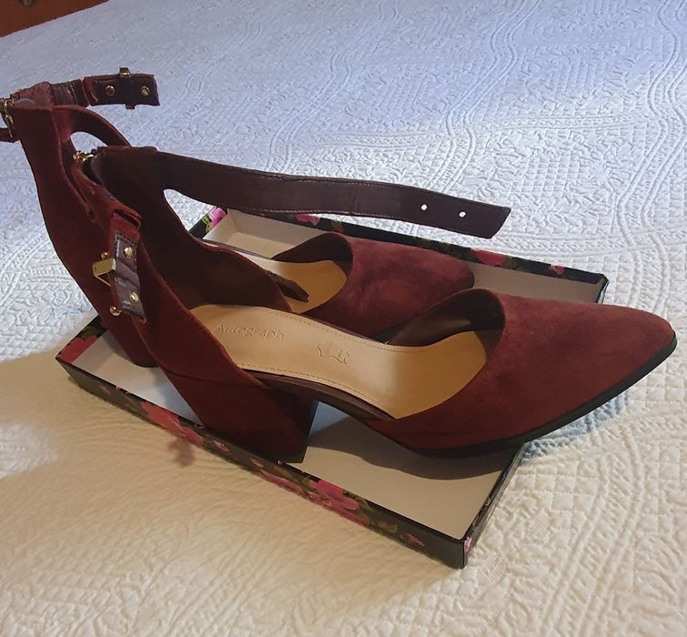 Sapatos em pele camurça da Autograph