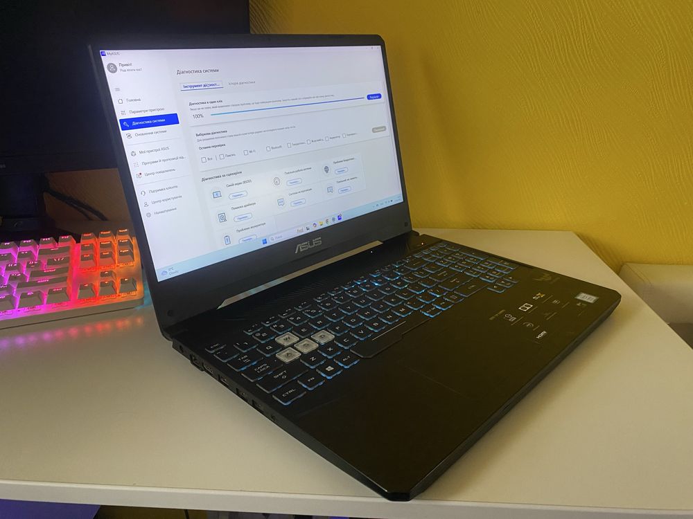 Asus Tuf FX505GM GTX1060(6gb) 256gb M2 NVME игровой i5-8300 Ноутбук