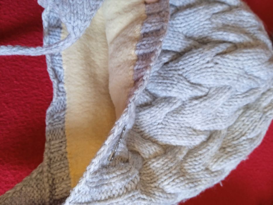 Зимова шапка на флісі на 3-4 роки