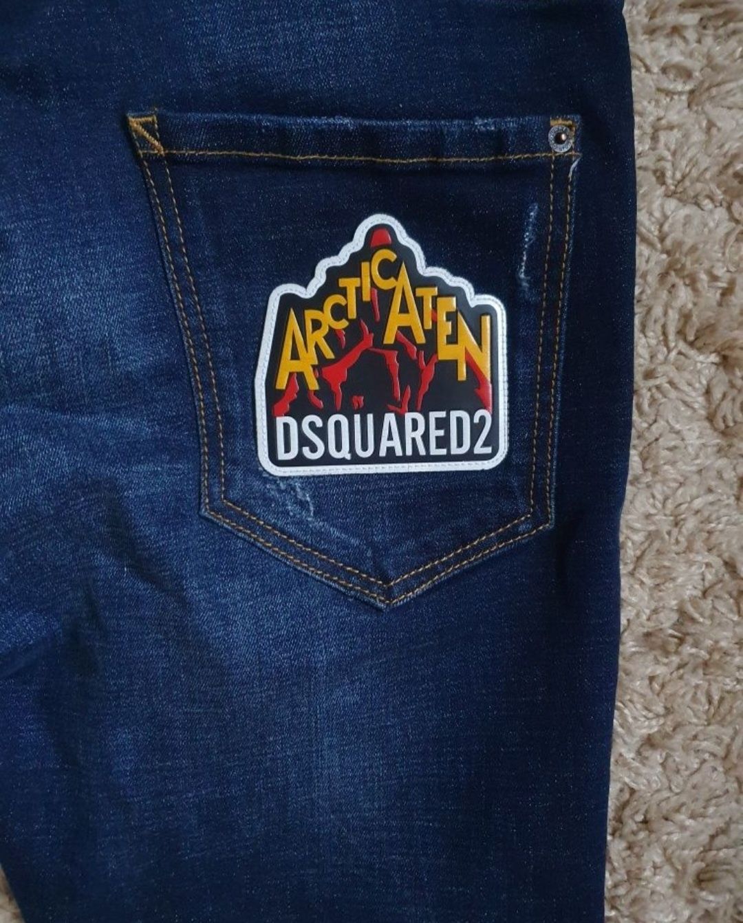 Оригинал Мужские Джинсы Dsquared2 Made in Italy