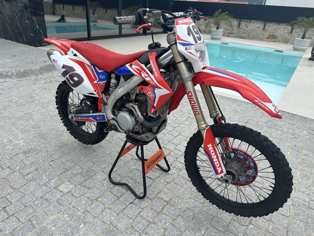 Honda crf 450r como nova