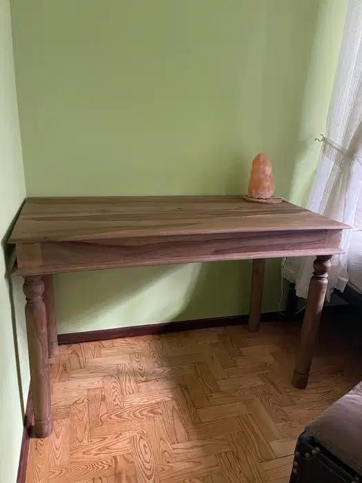 Masa de madeira maciça, vintage