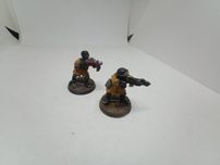 2x Steel Legion Armageddon Support metal Astra Militarum Warhammer 40k