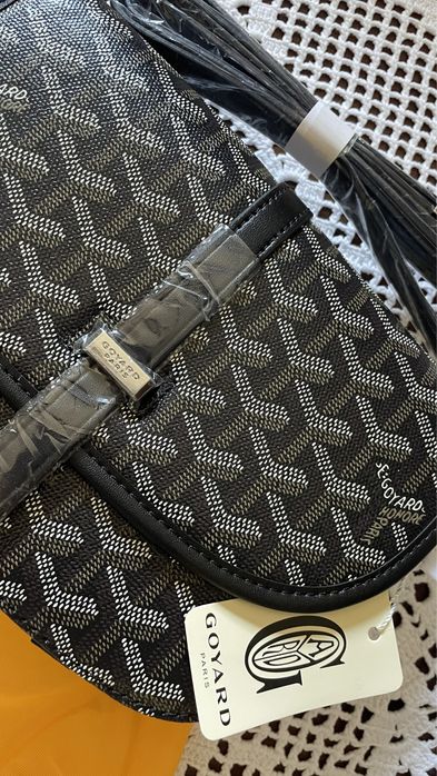 Mala belvedere preta goyard