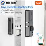 Tuya Fechadura para Porta com wifi e cartão