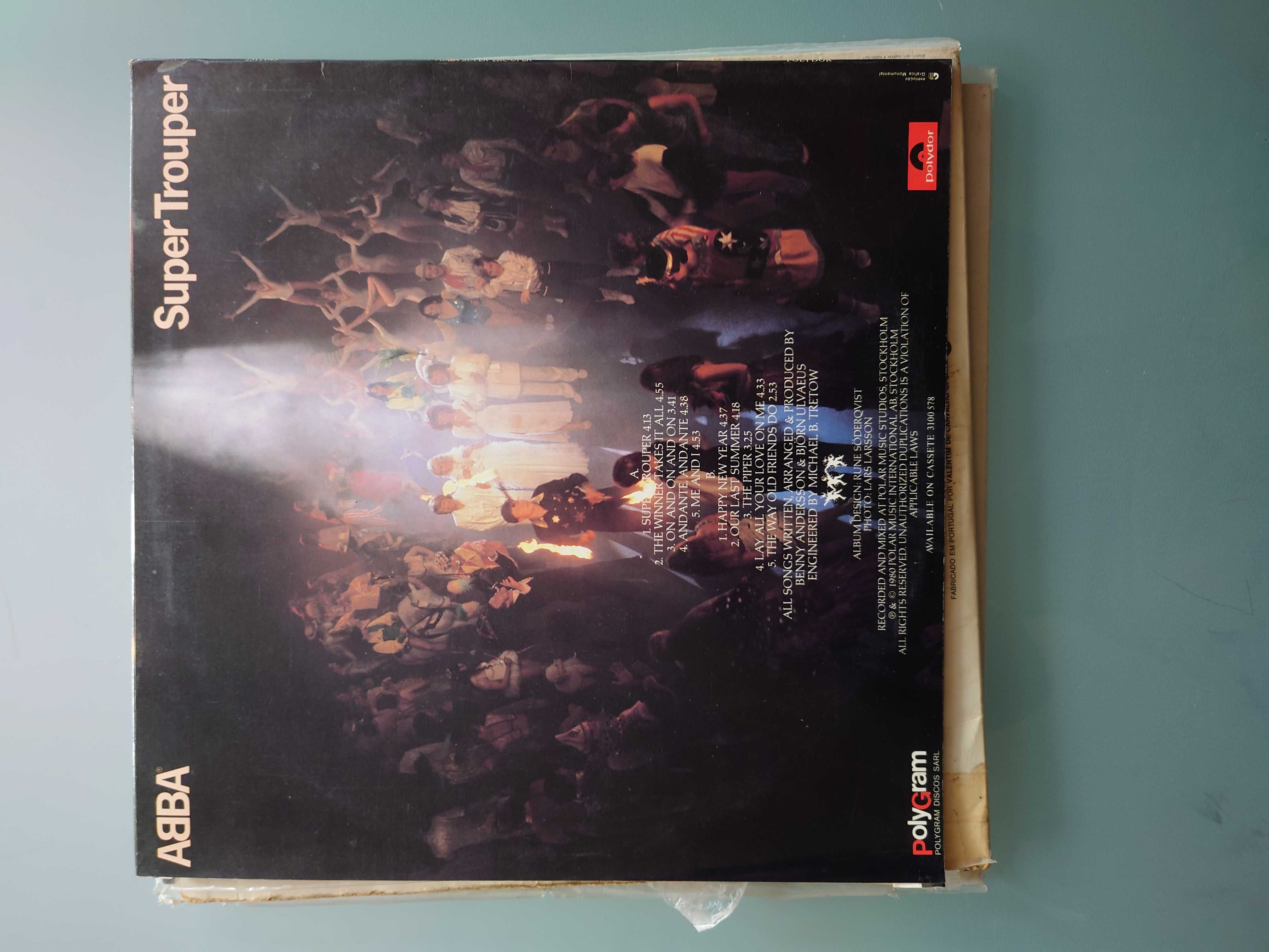 ABBA Supertrouper vinyl