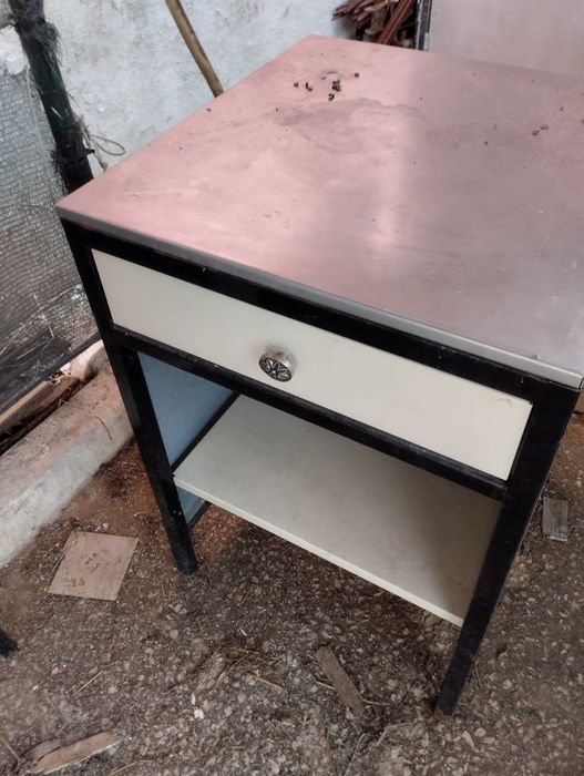 Mesa de apoio inox