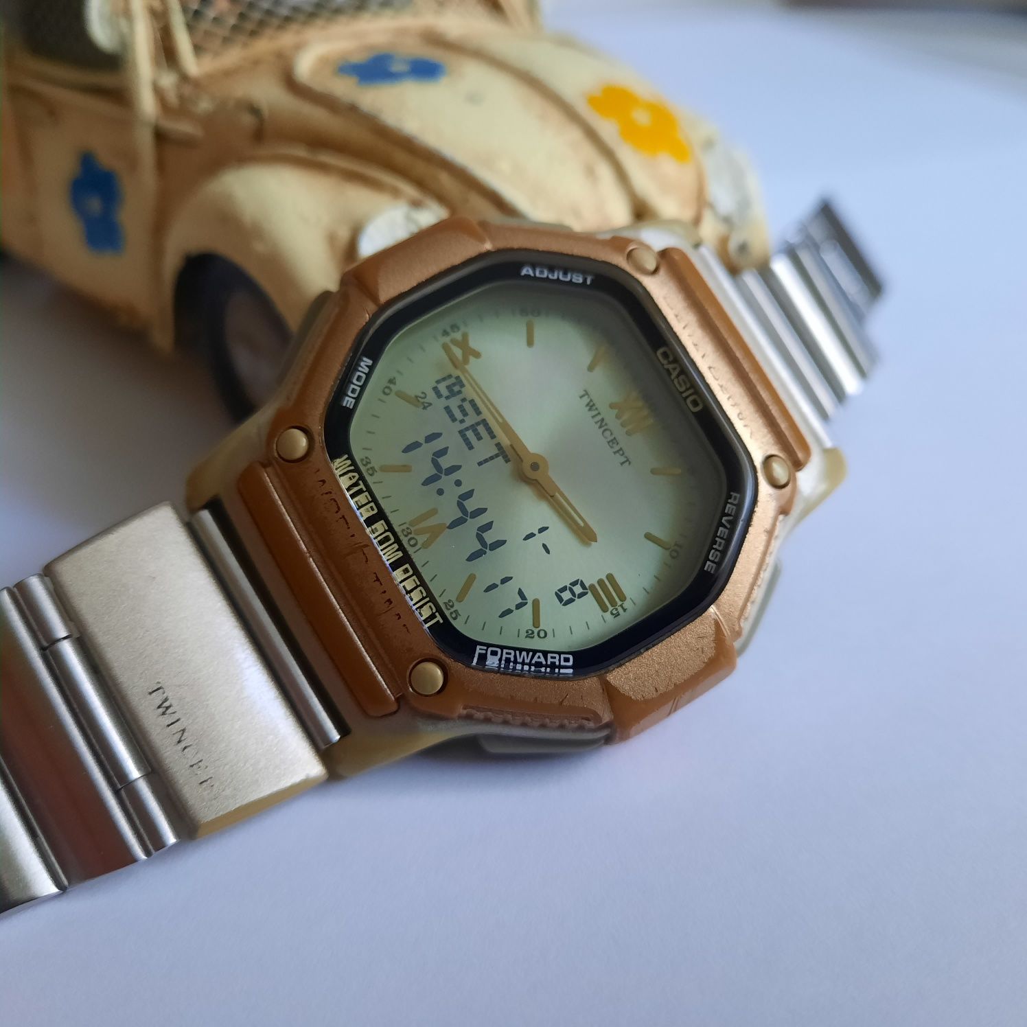 Часы Casio ABX-56 Digital Watch Floating LCD Twincept Databank. Не.