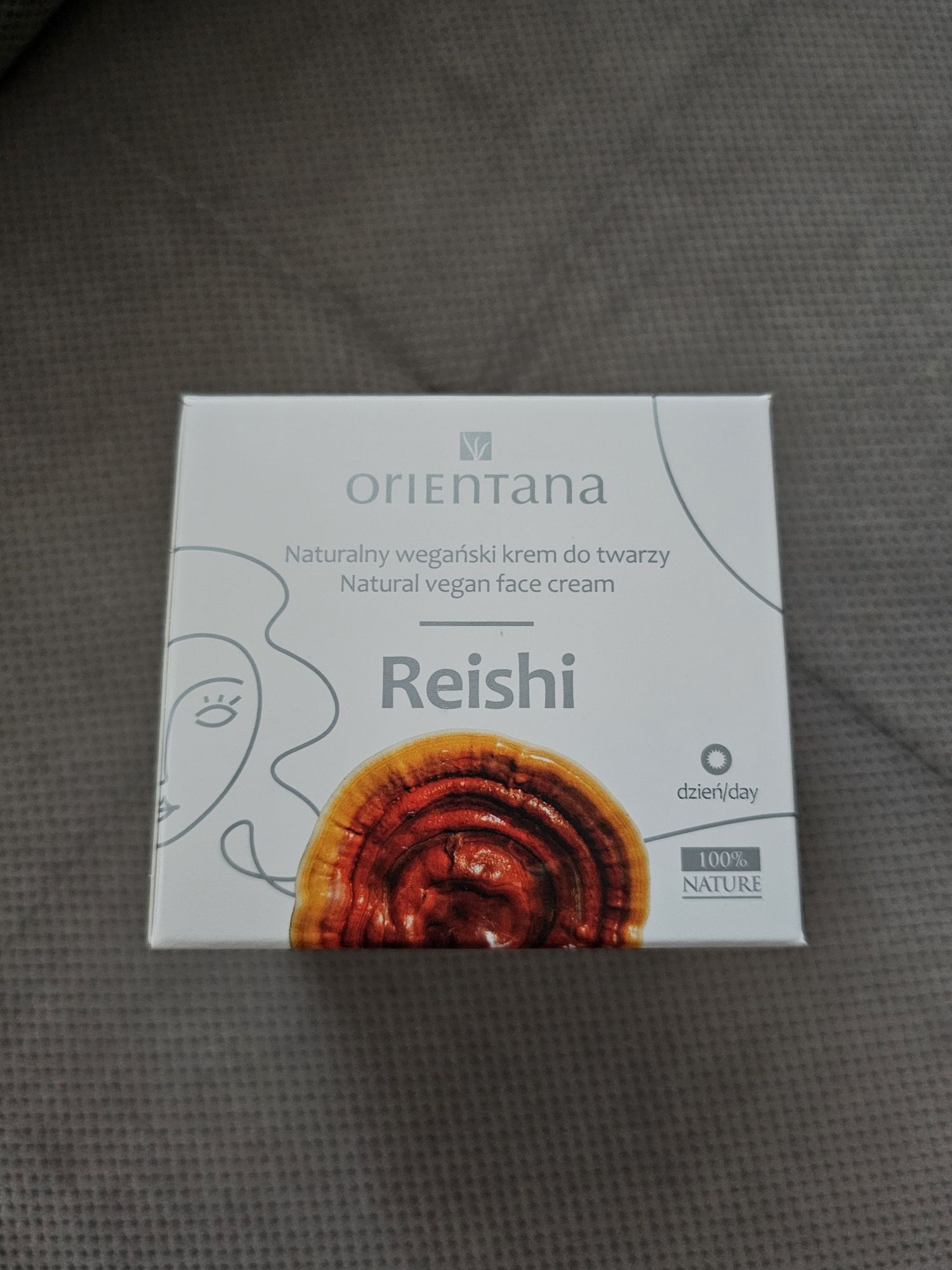 ORIENTANA naturalny krem wegański Reishi na dzień do twarzy 50ml /NOWY