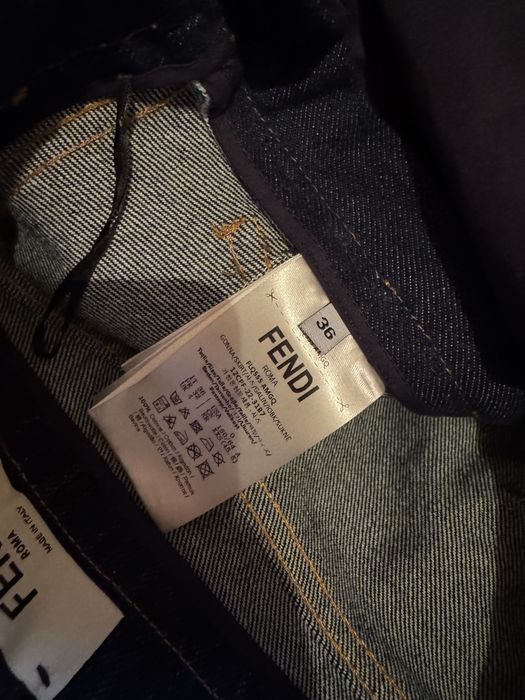 Юбка Fendi !!! Джынсовая