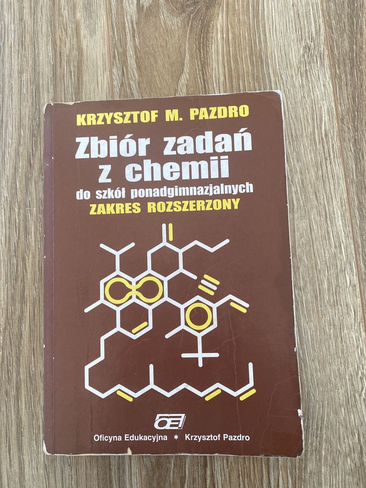 Zbiór zadań z chemii zakres rozszerzony  Krzysztof Pazdro
