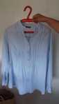 Camisa Blusa Azul Claro L
