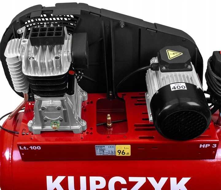 Kompresor Sprężarka B2800B 100L KK 420/100 T Kupczyk