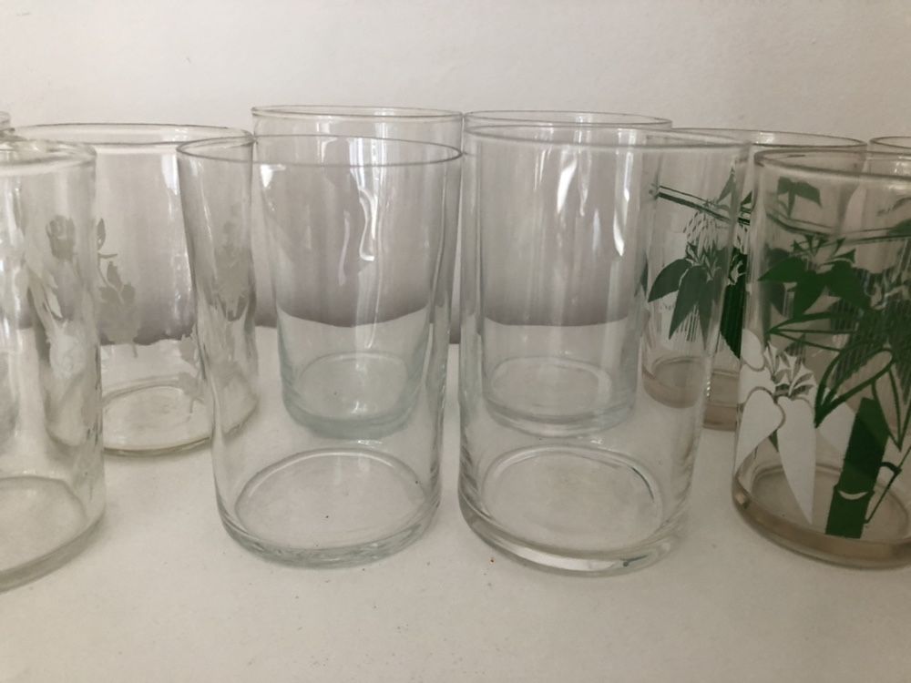 Komplet zestaw 16 szklanek szklanka szklanki zestaw