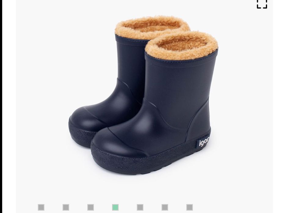 Galochas Igor 26tam. Azul-marinho Novas