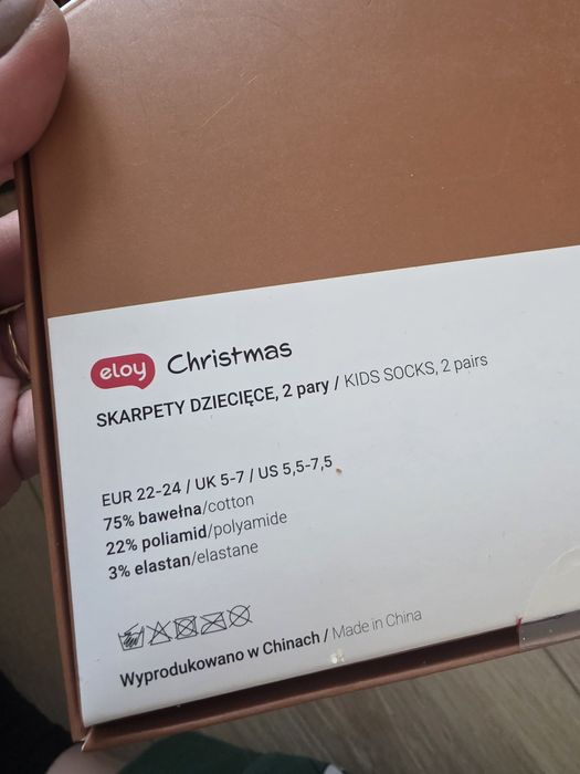 Skarpetki świąteczne