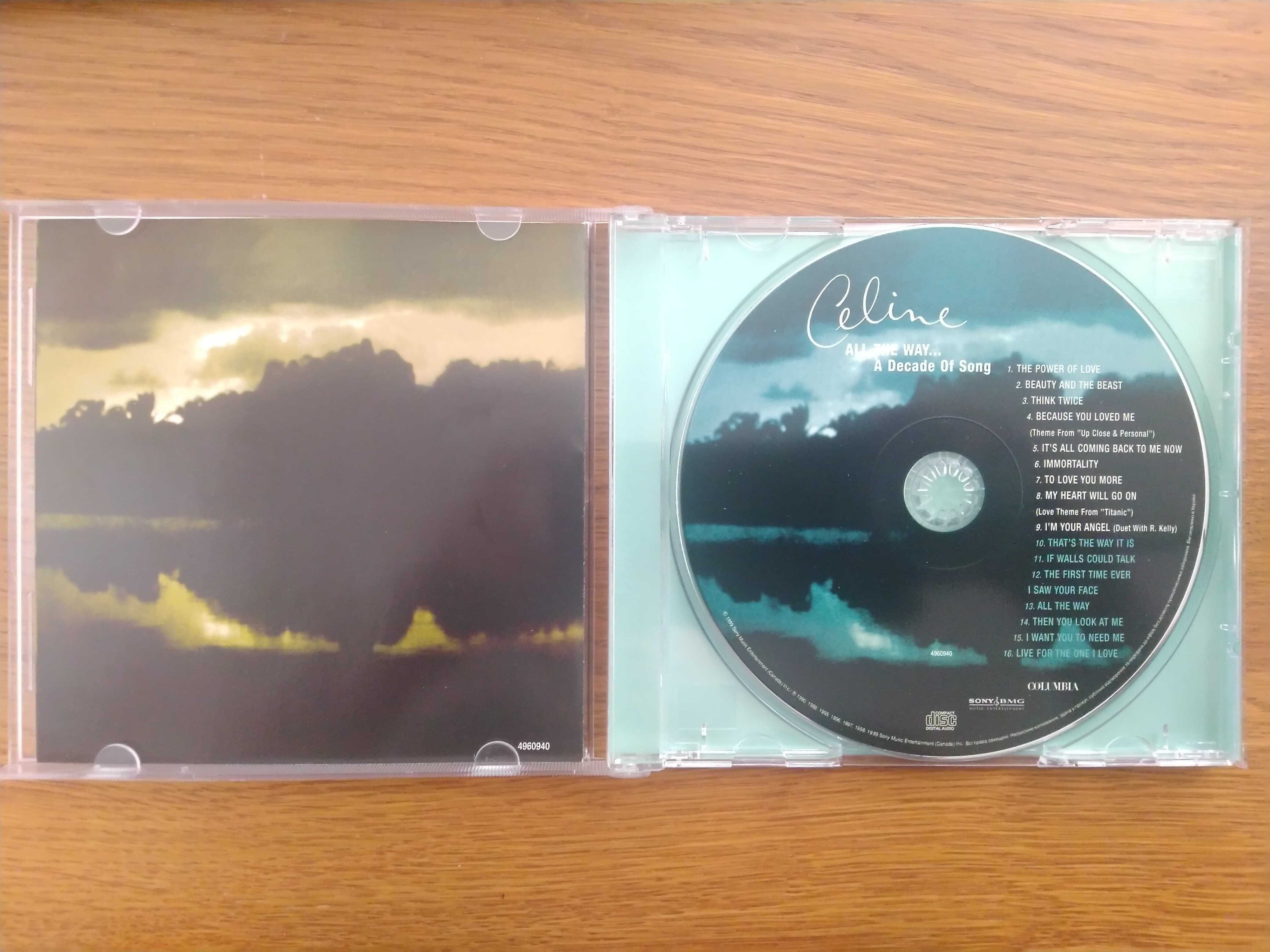 Celine Dion (Селін Діон) "All the Way... A Decade of Song" (CD)