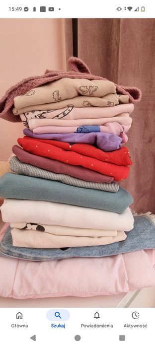 Ubrania dla dziewczynki paka