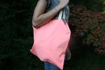 Torba shopperka soczysty pomarańcz lekka mocna siatka 48* wys45cm neon