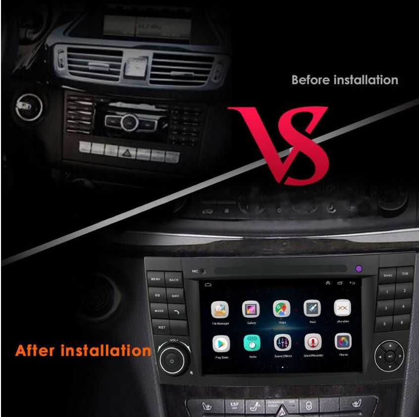 Uniwersalne Radio samochodowe Android M100 Benz E W211 C W209 CLS W219