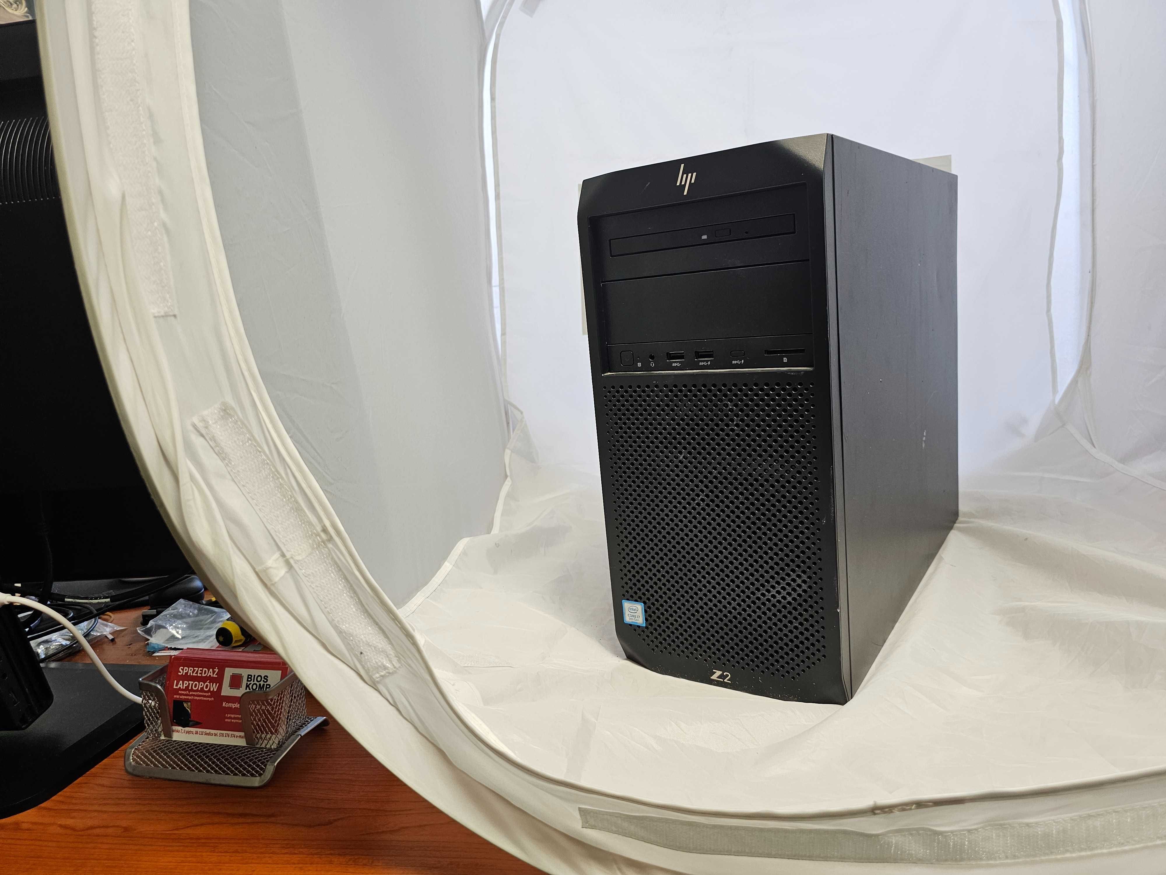 Komputer HP Z2 TOWR G4/i7-9700/32GB/1250 GB/Quadro P2000/Bioskomp